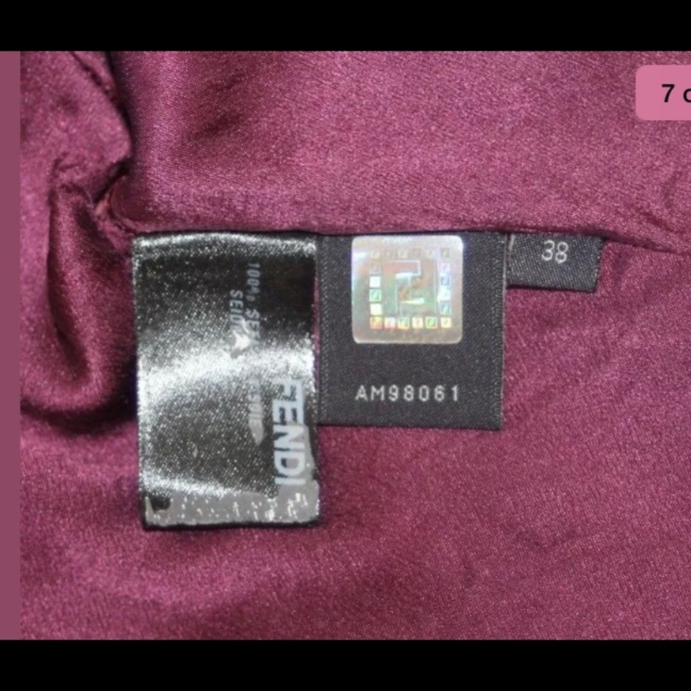FENDI Silk Women's Dress - Picture 8 of 8